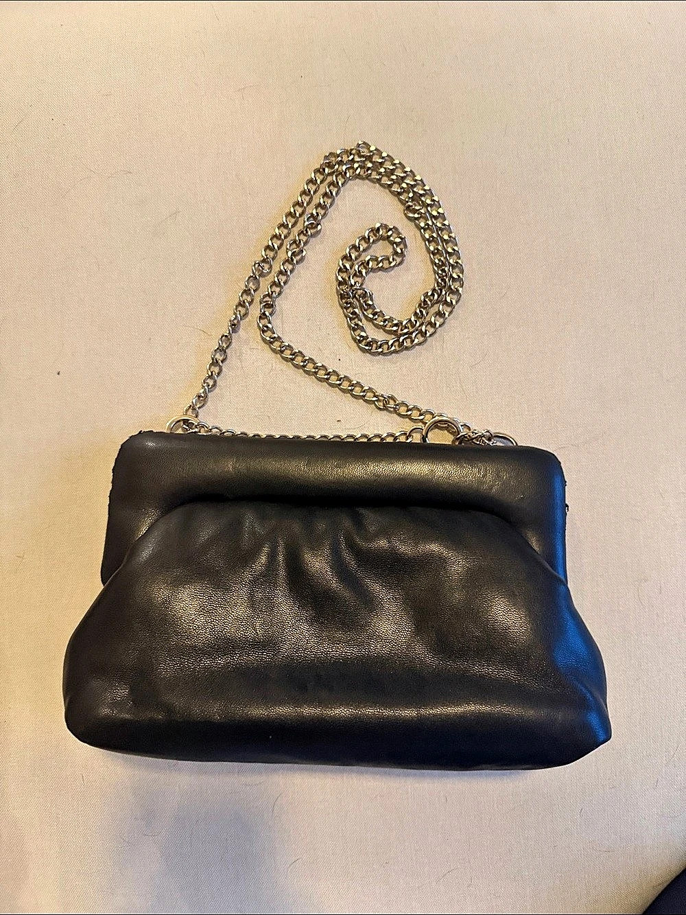 Black Chain Shoulder Bag Like New